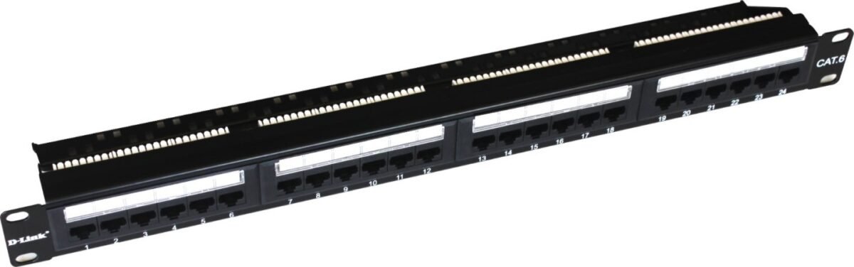 D-LINK Cat6 UTP Fully Loaded Patch Panel. - Image 2