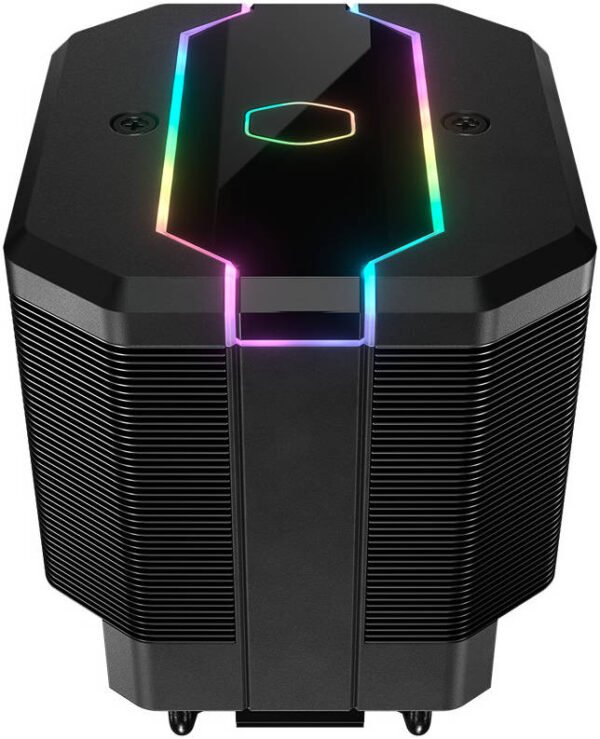 Cooler Master MasterAir MA620M Dual Tower ARGB High Performance CPU Air Cooler, 6 CDC 2.0 Heatpipes.