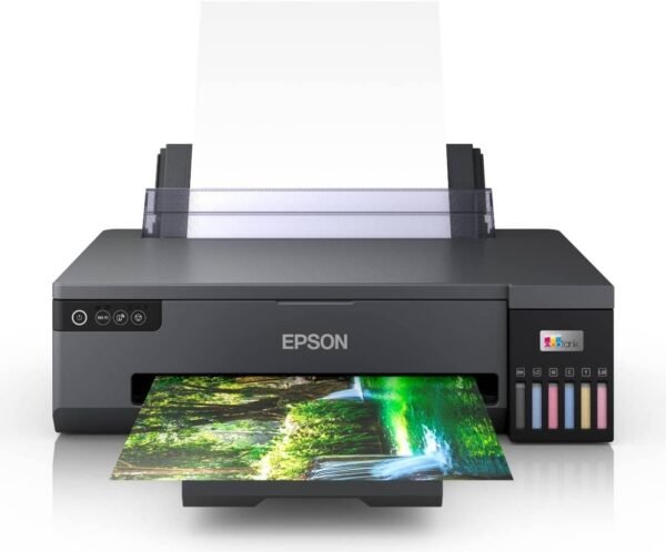 EPSON EcoTank L18050 Ink Printer, 6 Color Dye Based Inks, A3+ Borderless Photo Printing.